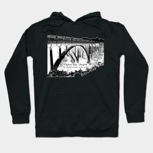 Depoe Bay Oregon Bridge Hoodie